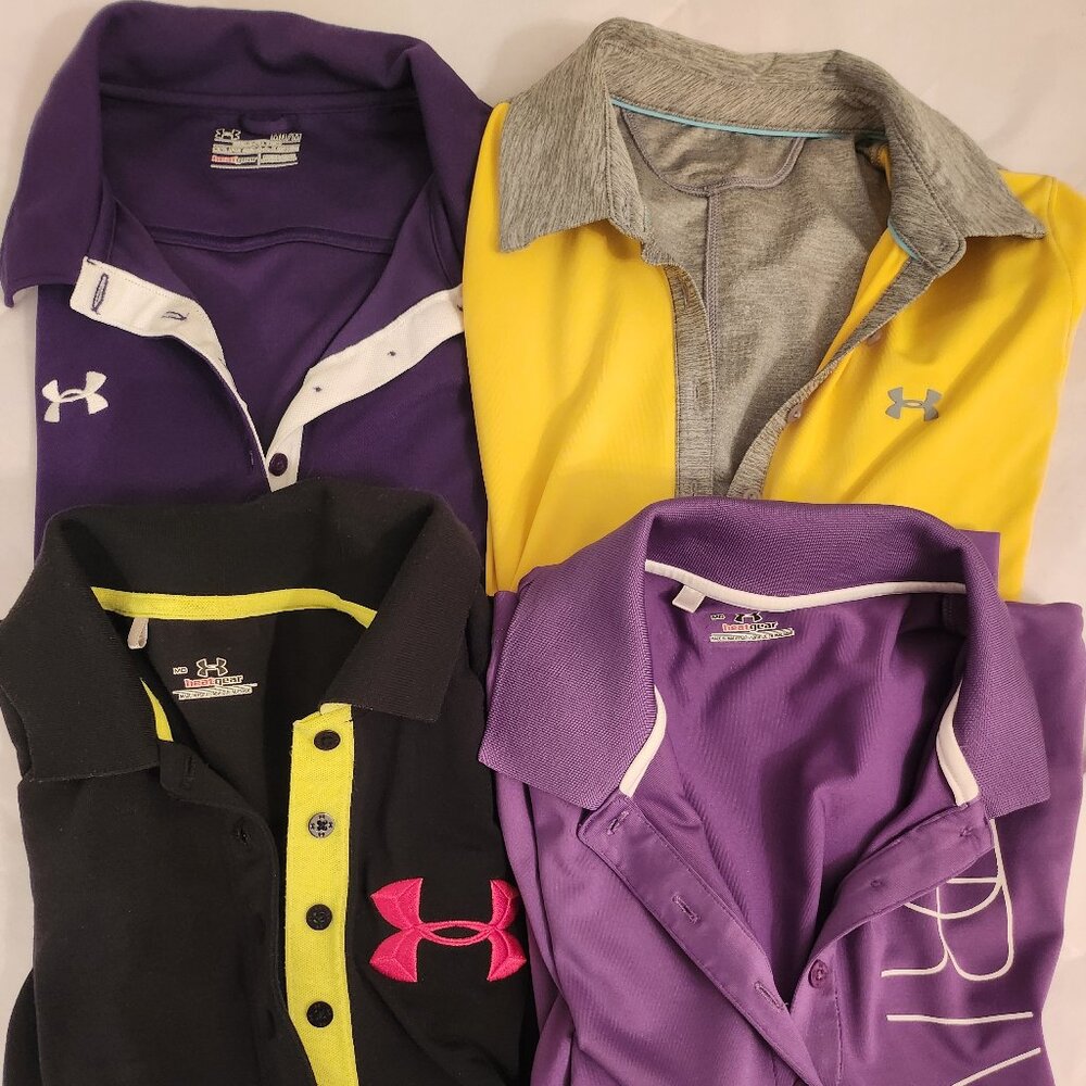 8 x Golf short sleeve & sleeveless polos